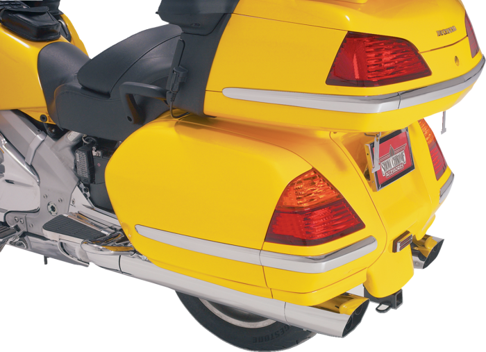 Хромовая окантовка кофров для Honda Goldwing 1800