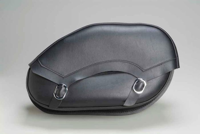 Dowco Revolution Hard Mount Leather Style Saddlebag Large Standard SB1809